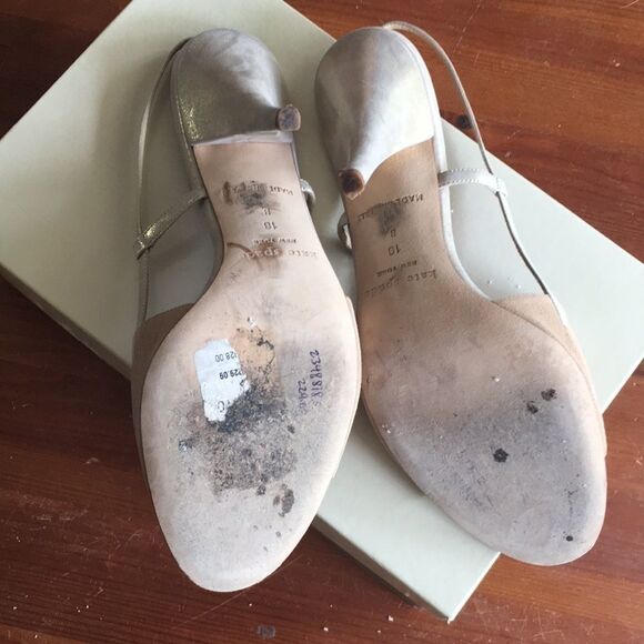 Kate Spade Hava Camel/Suede Size 10 Heels - Picture 4 of 13